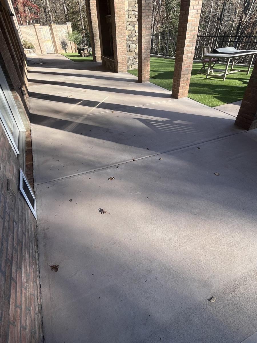 Covered Porch Flagstone before