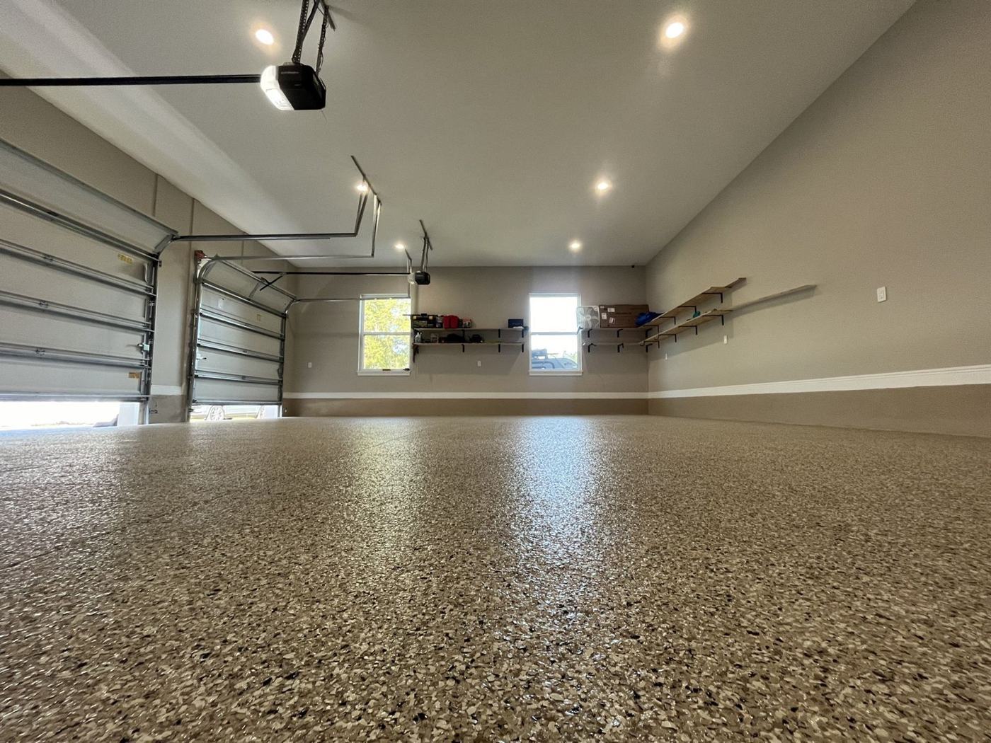 Epoxy Flake System in Charlotte NC