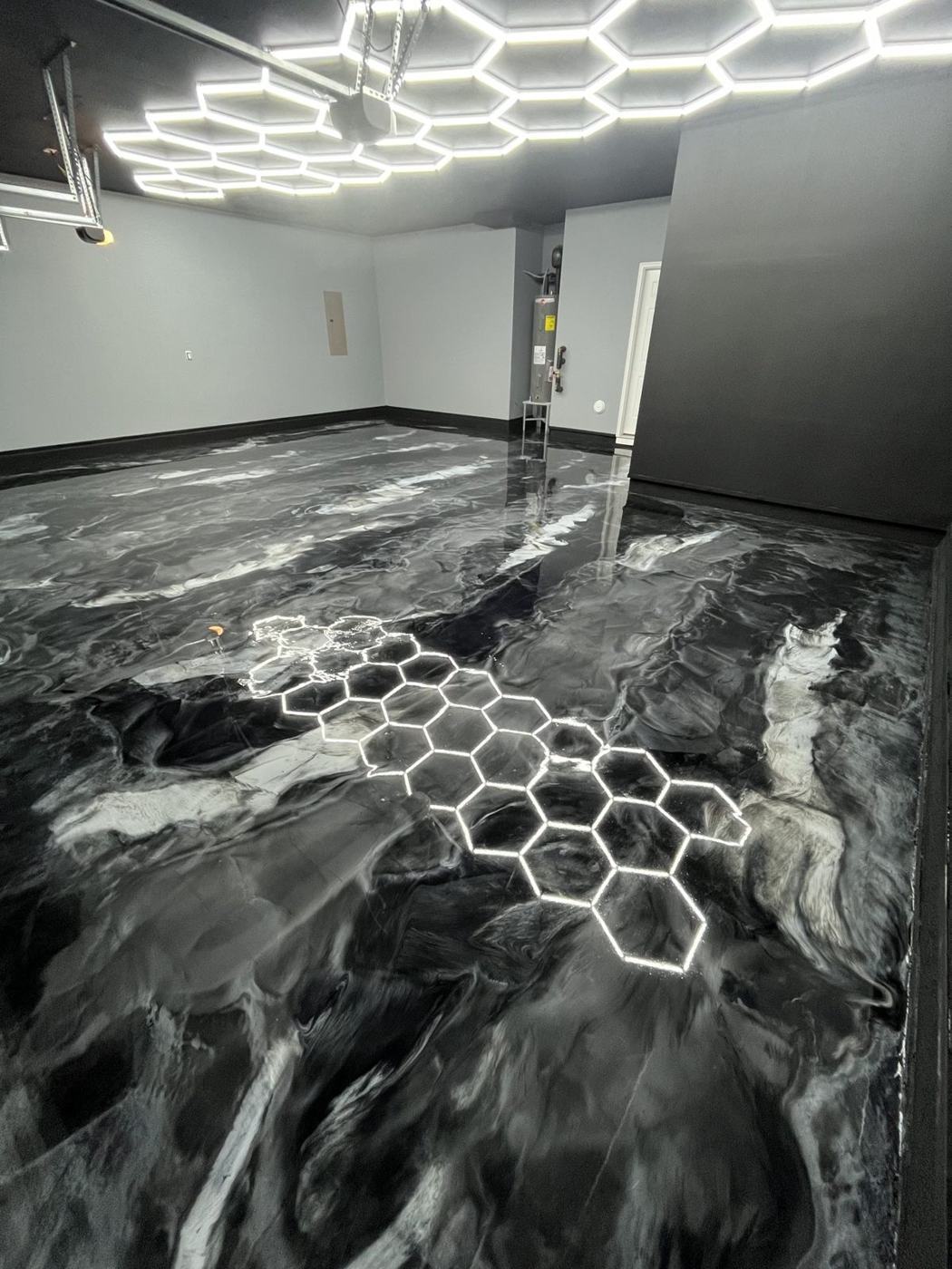 Epoxy Coatings project in Charlotte NC by Elite Surfaces