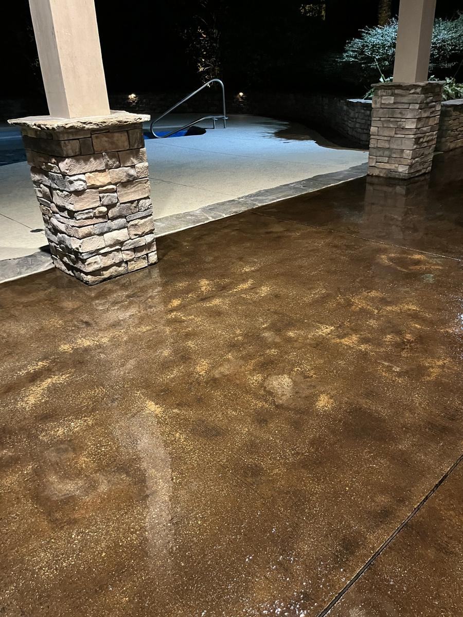 Stained Concrete in Charlotte NC